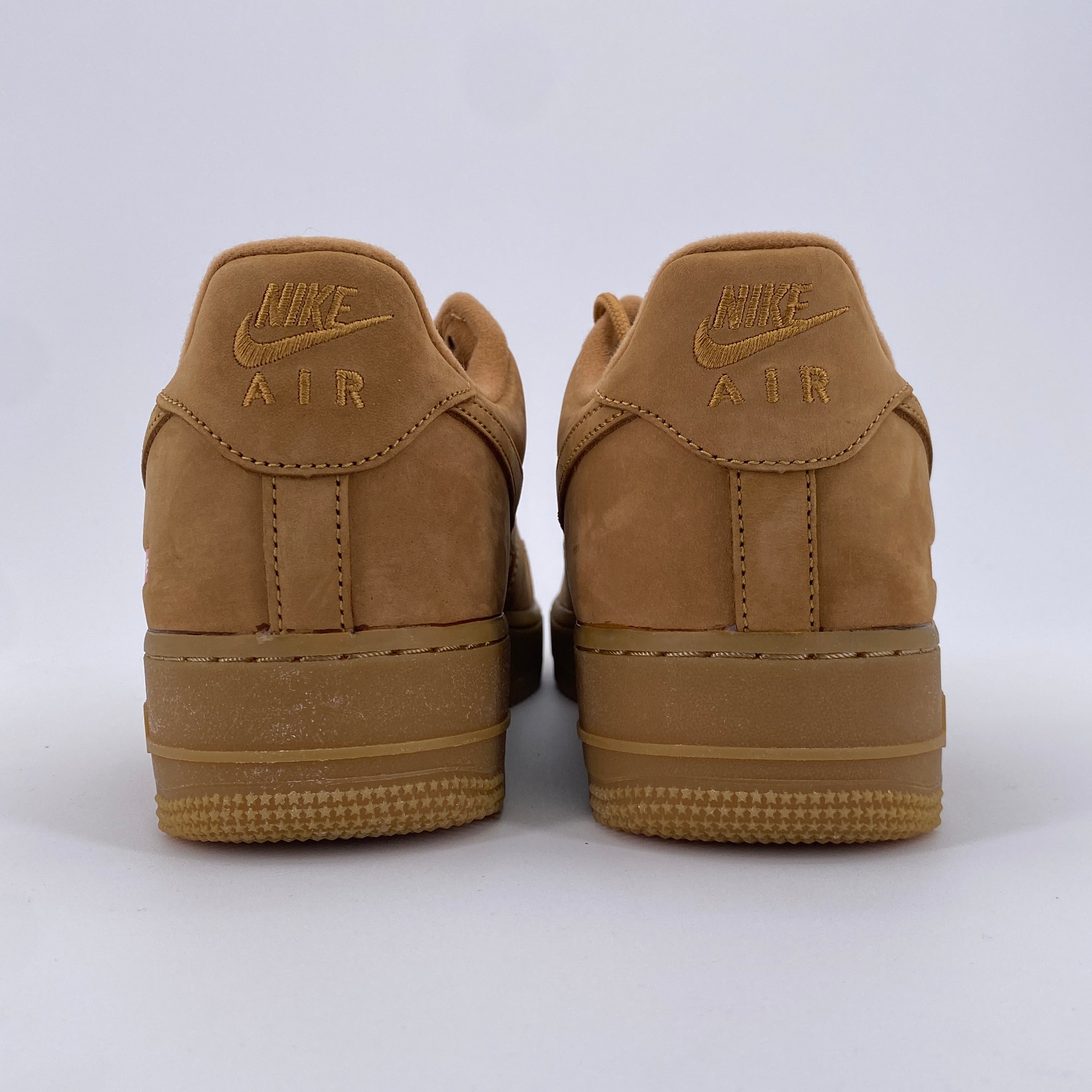 Nike Air Force 1 Low &quot;Supreme Wheat&quot; 2021 New (Cond) Size 10
