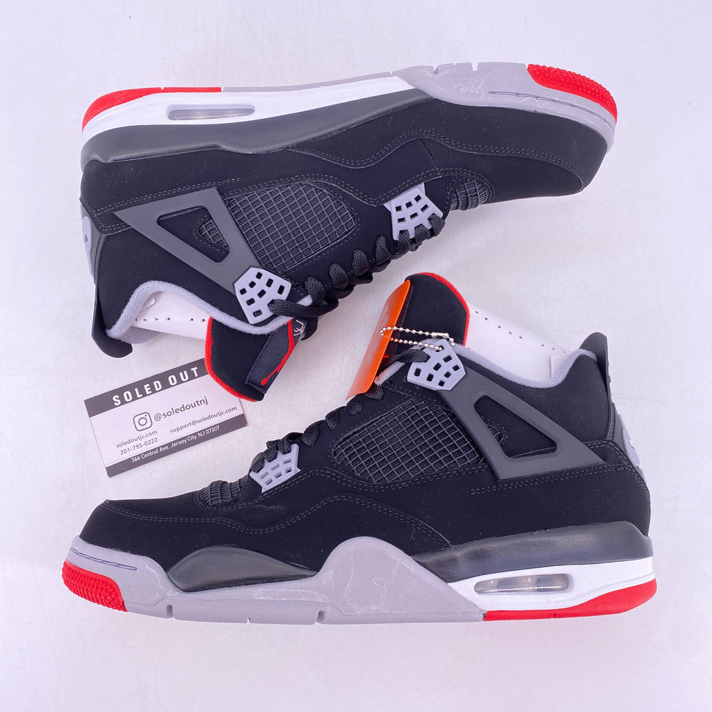 Air Jordan 4 Retro "Bred" 2019 New Size 11.5