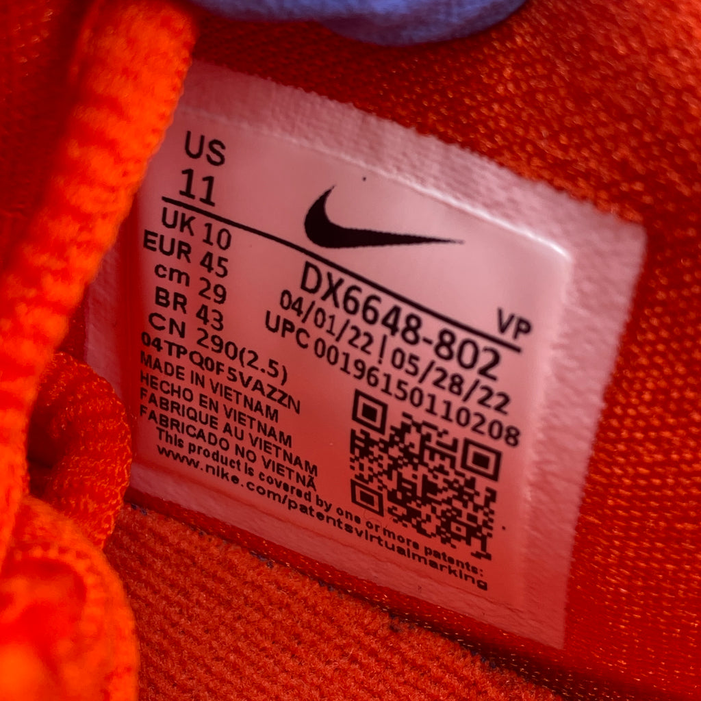 Nike KD 15 "Team Orange" 2021 Used Size 11
