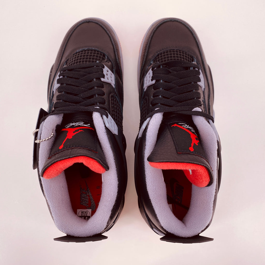 Air Jordan 4 Retro "Bred Reimagined" 2024 New Size 10.5