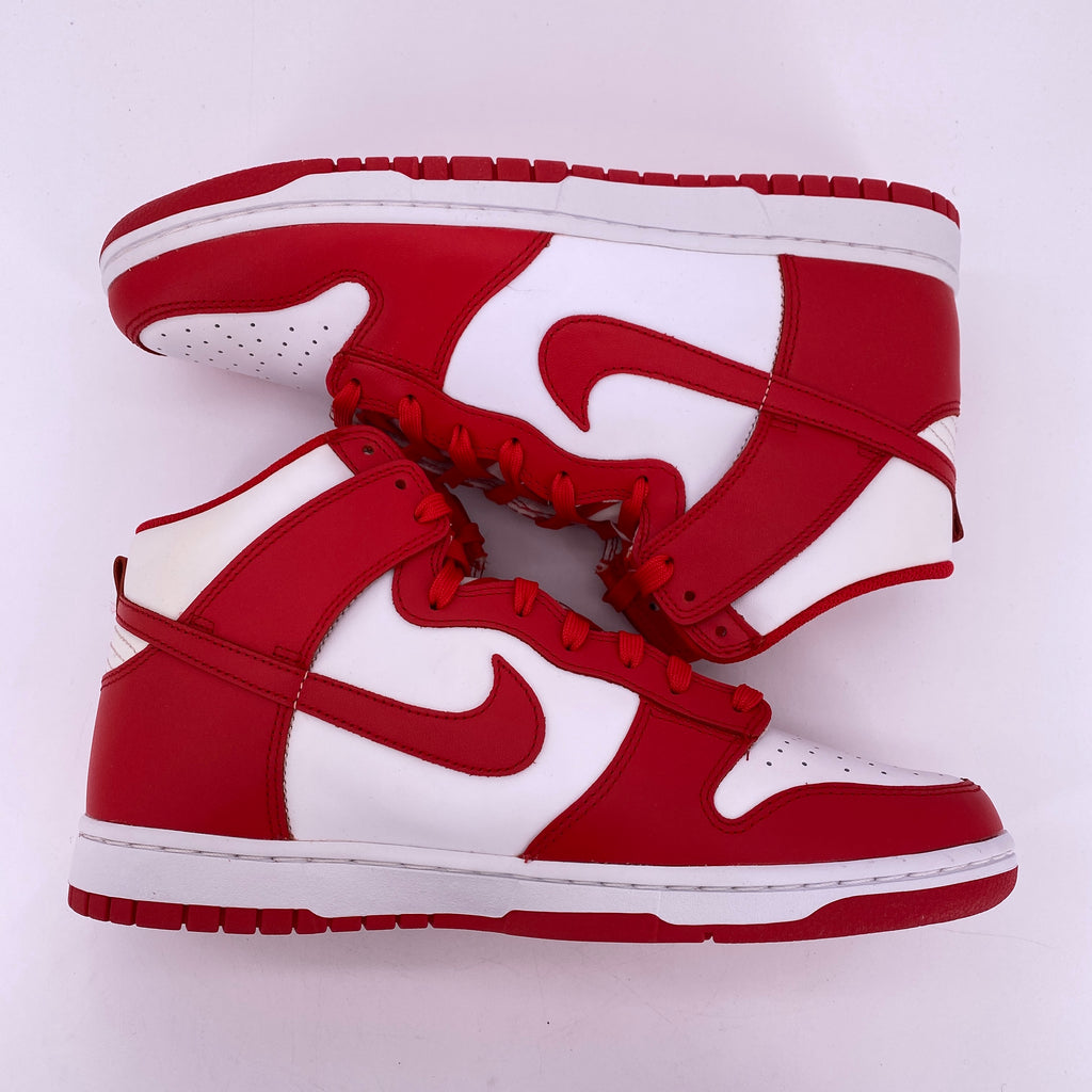 Nike Dunk High Retro "Championship White Red" 2022 New Size 11