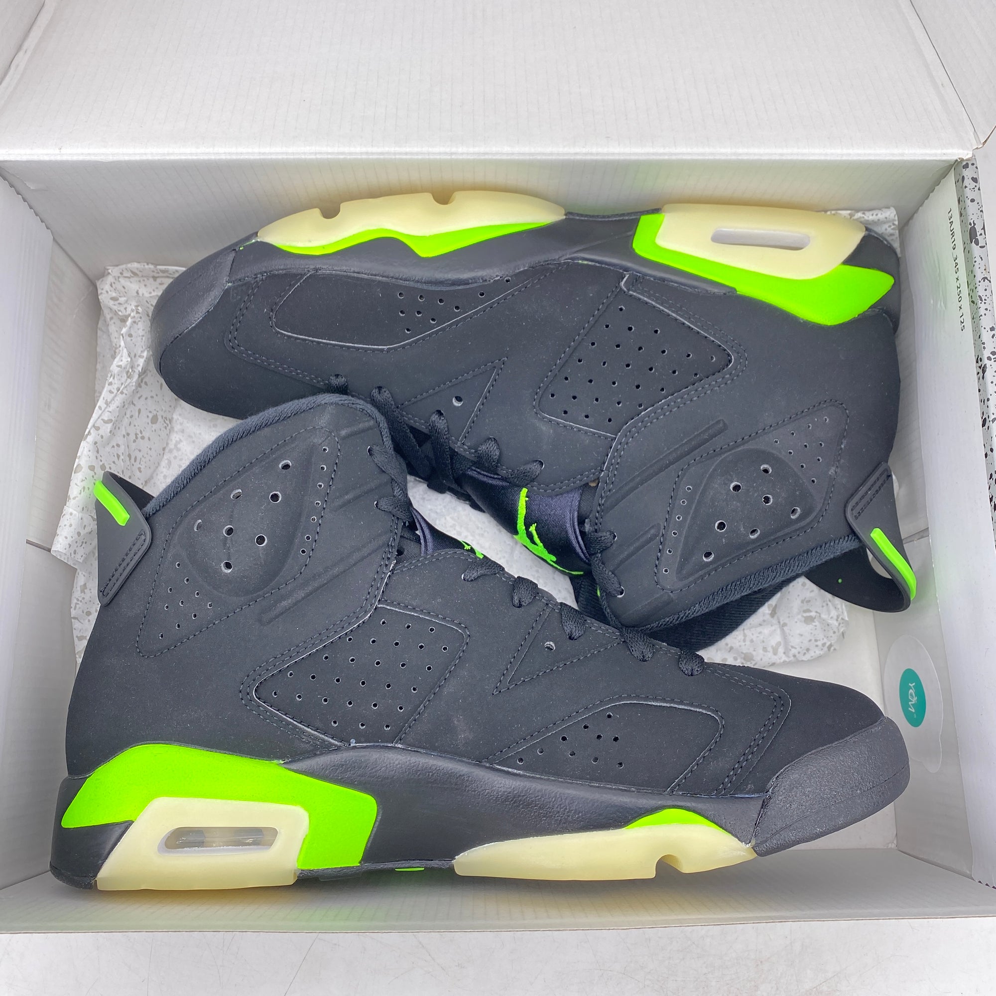 Air Jordan 6 Retro &quot;Electric Green&quot; 2021 New Size 10.5
