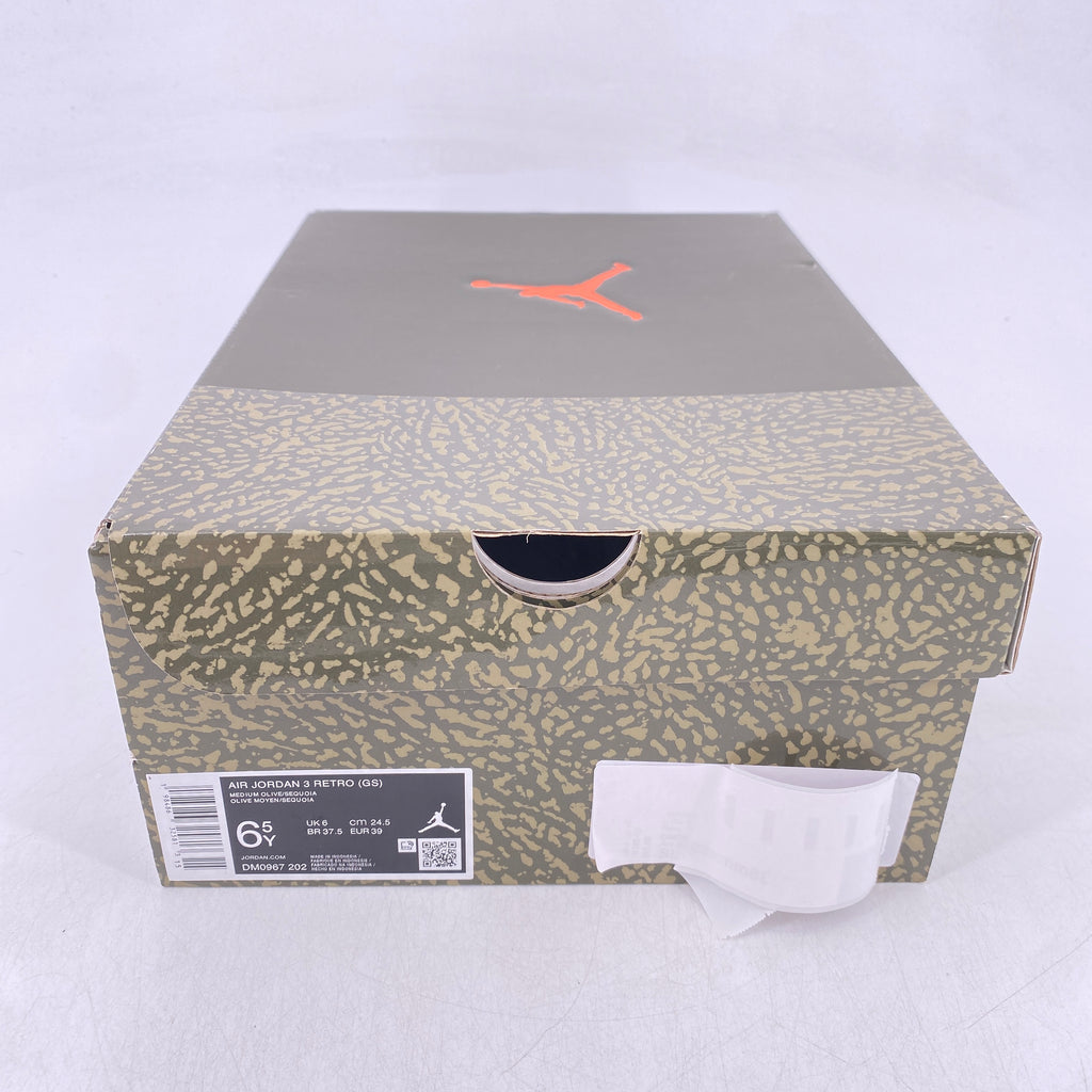 Air Jordan (GS) 3 Retro "Family Affair" 2025 New Size 6.5Y