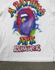 Bape Long Sleeve "READYMADE" White Used Size XL