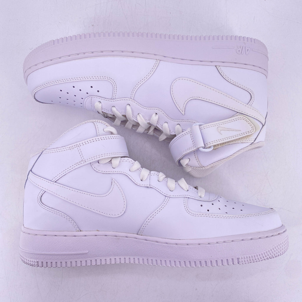 Nike Air Force 1 Mid "White"  New Size 11.5