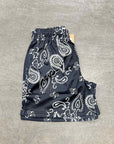 Eric Emanuel Mesh Shorts "PAISLEY BLACK" Black New Size S