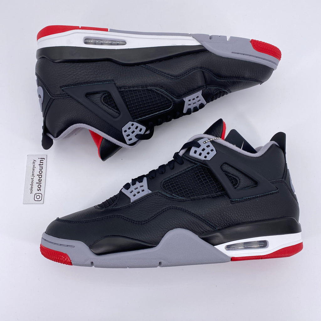 Air Jordan 4 Retro "Bred Reimagined" 2023 New Size 13