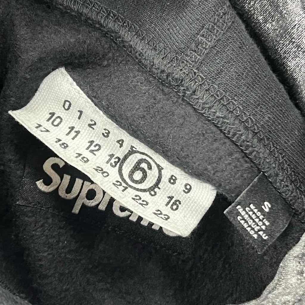 Supreme Hoodie "MAISON MARGIELA FOIL BOX LOGO" Black New Size S