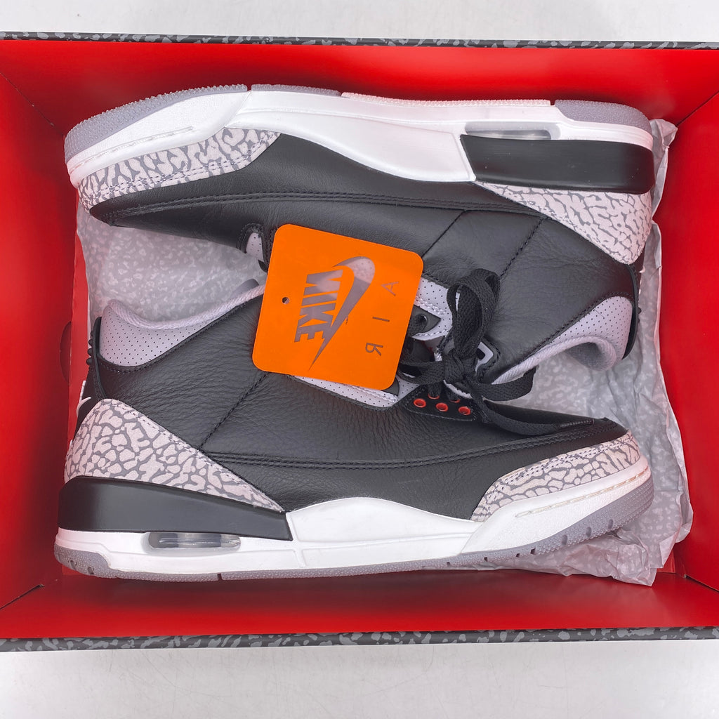 Air Jordan 3 Retro "Black Cement" 2024 Used Size 8.5