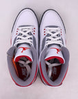 Air Jordan 3 Retro "Fire Red" 2022 New Size 10.5