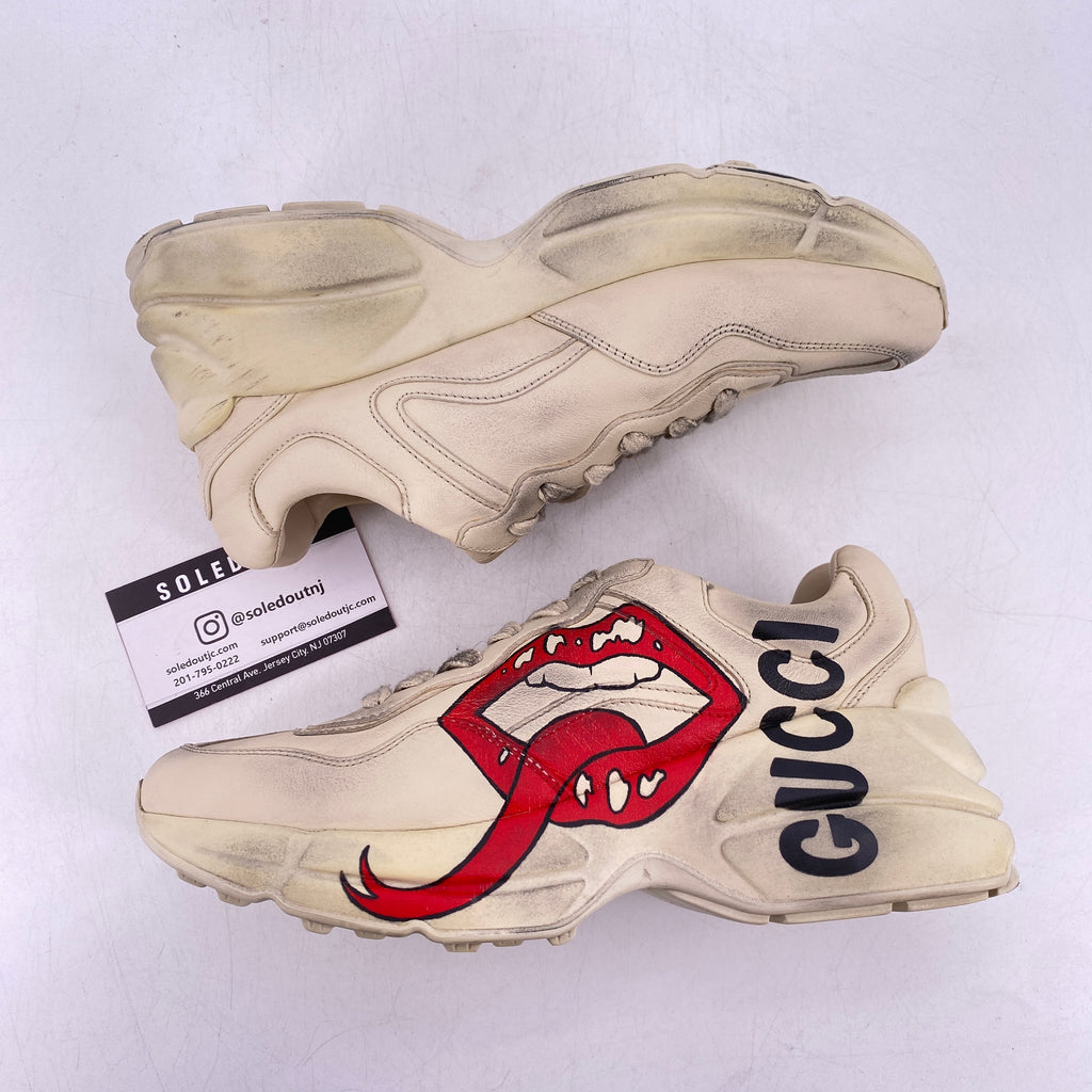 Gucci (W) Rython "Mouth Print"  Used Size 35