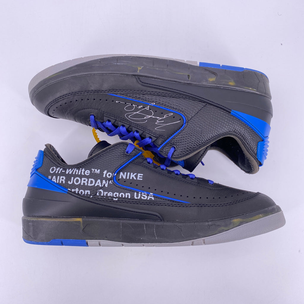 Air Jordan 2 Retro Low "Ow Black Blue" 2021 Used Size 11