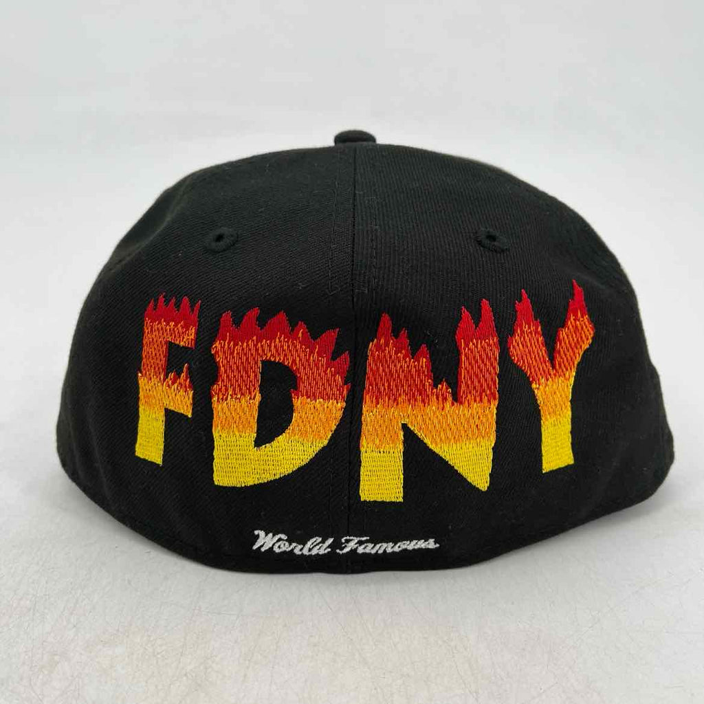 Supreme Fitted Hat "FDNY" 2026 New Black Size 7 3/8