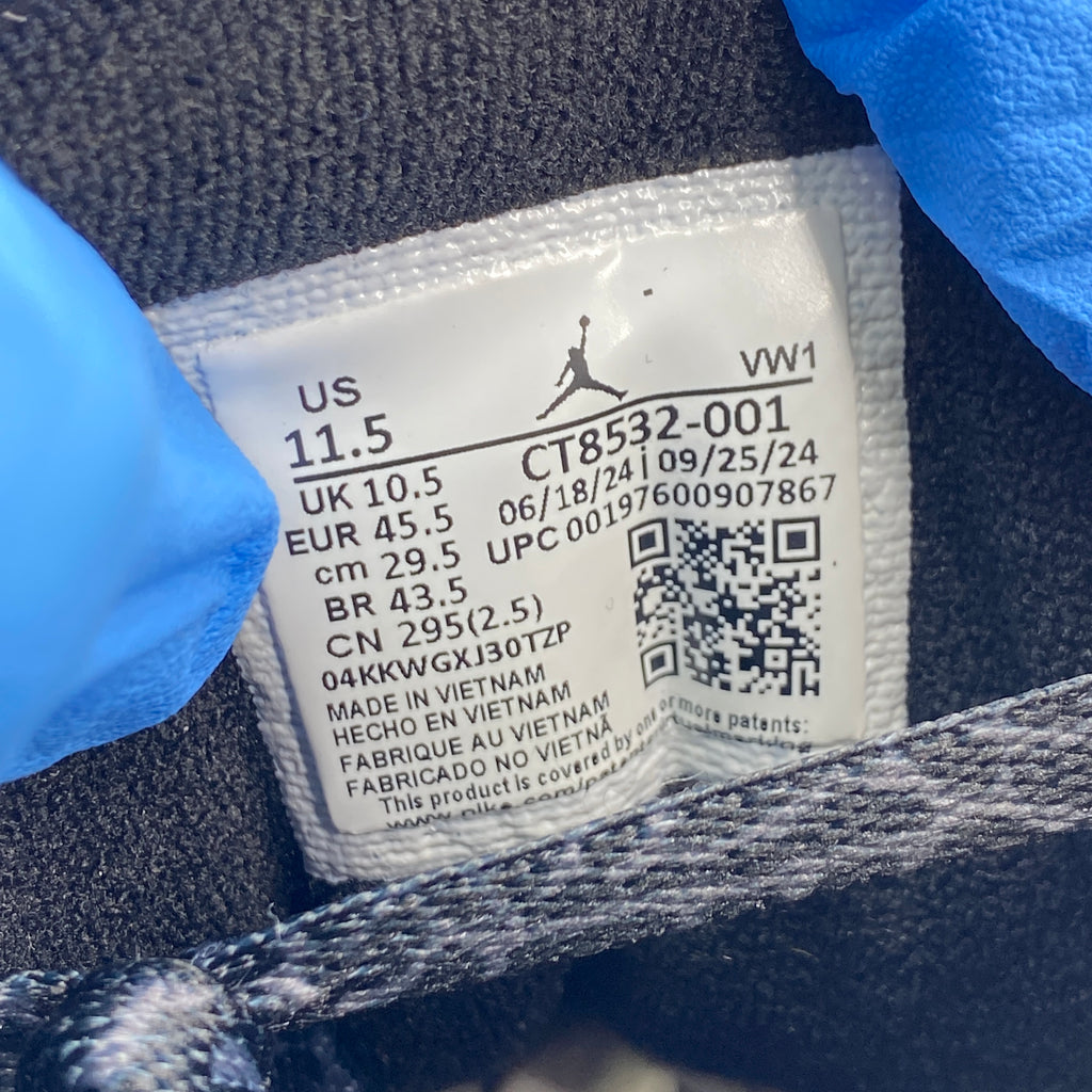 Air Jordan 3 Retro "Black Cat" 2025 Used Size 11.5