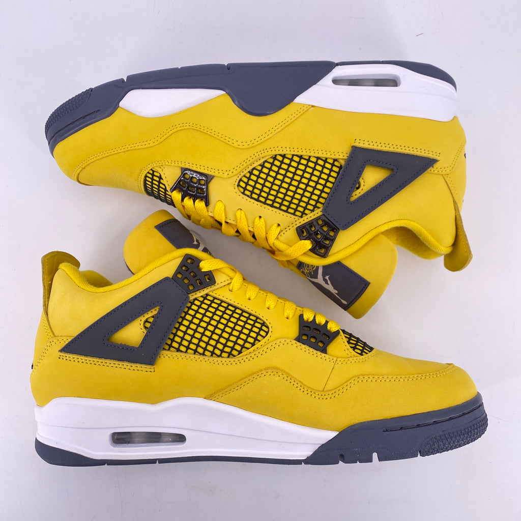 Air Jordan 4 Retro "Lightning" 2021 New Size 11.5