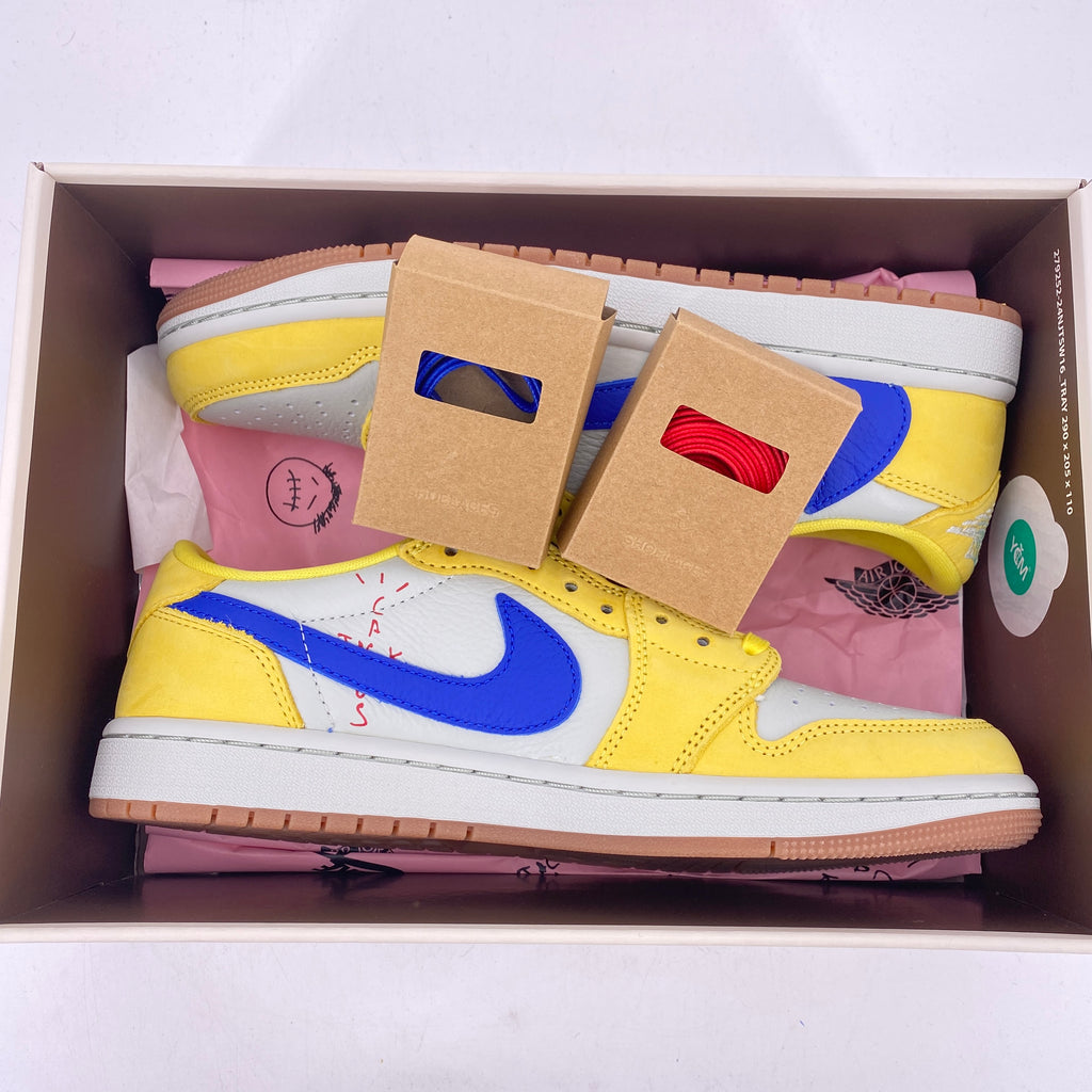 Air Jordan (W) 1 Low "Canary" 2024 New Size 9W