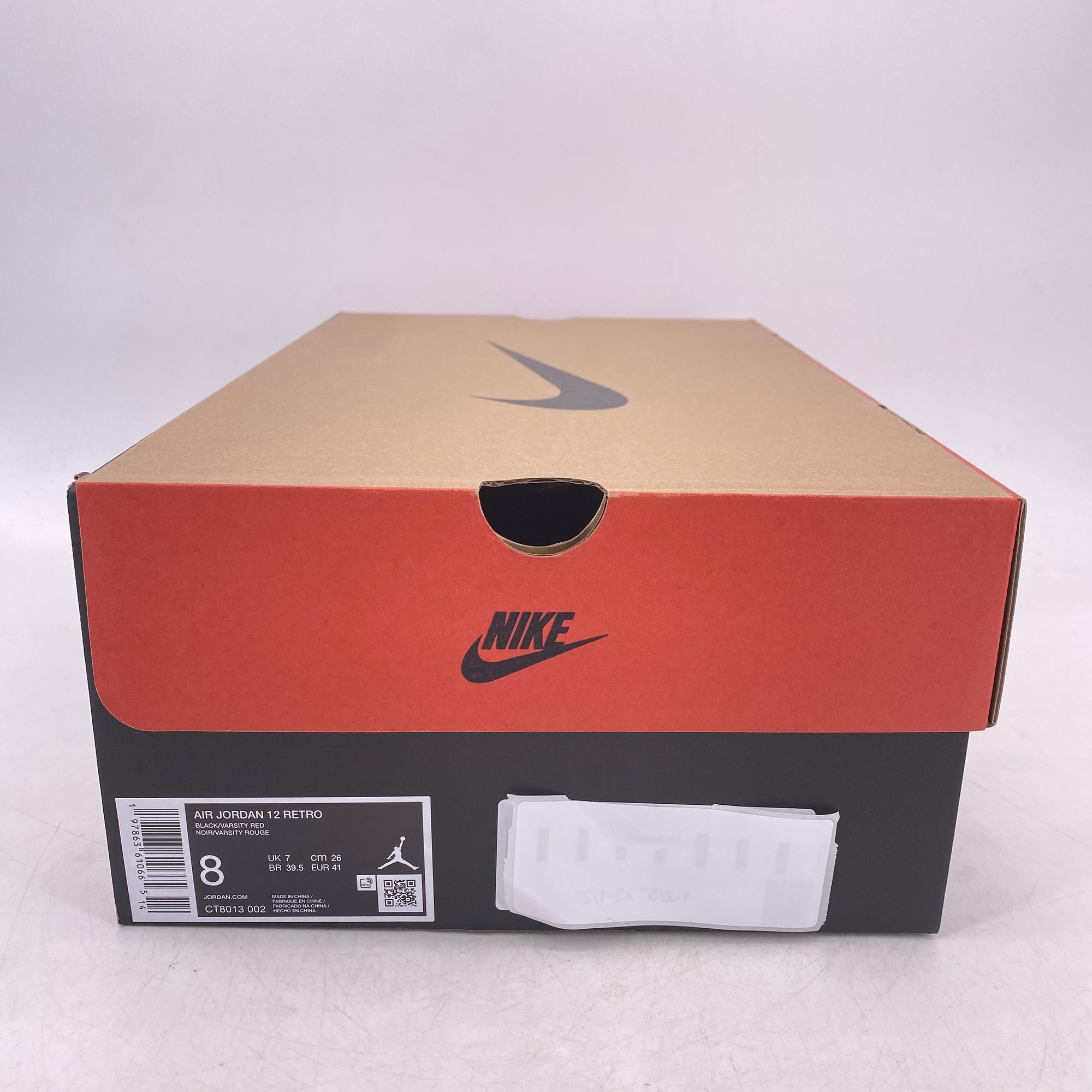 Air Jordan 12 Retro &quot;Flu Game&quot; 2025 New Size 8