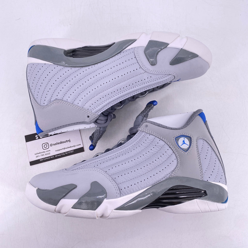 Air Jordan 14 Retro "Wolf Grey" 2014 New Size 8