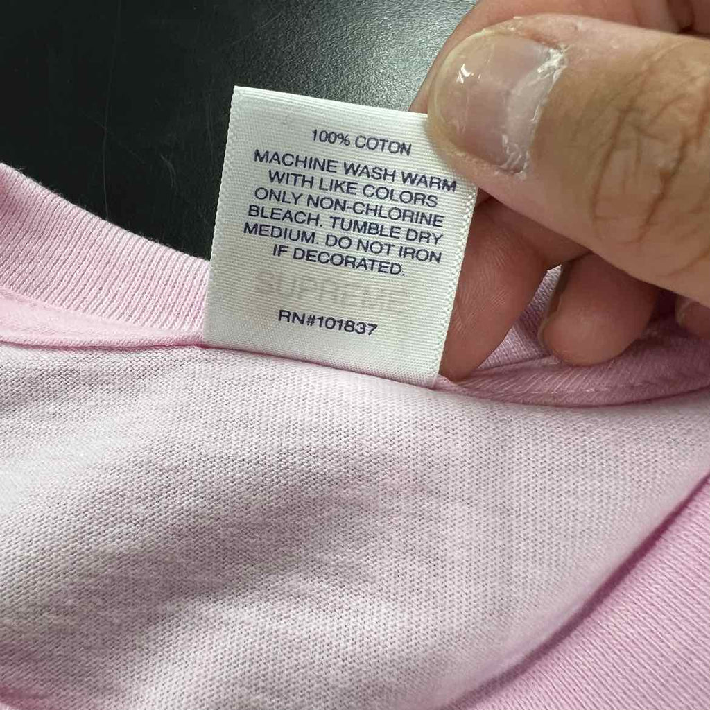 Supreme Long Sleeve "SEKINTANI" Pink New Size M