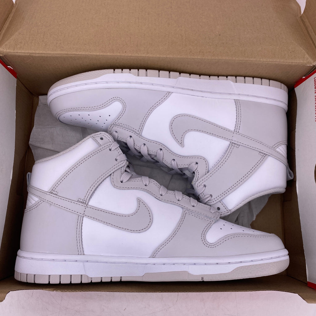 Nike Dunk High Retro "Vast Grey" 2021 New Size 8.5