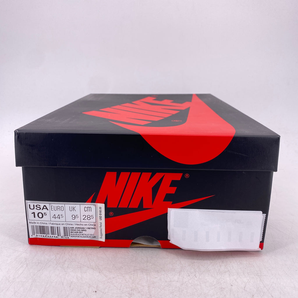 Air Jordan 1 Retro High OG "Gold Toe" 2018 New Size 10.5