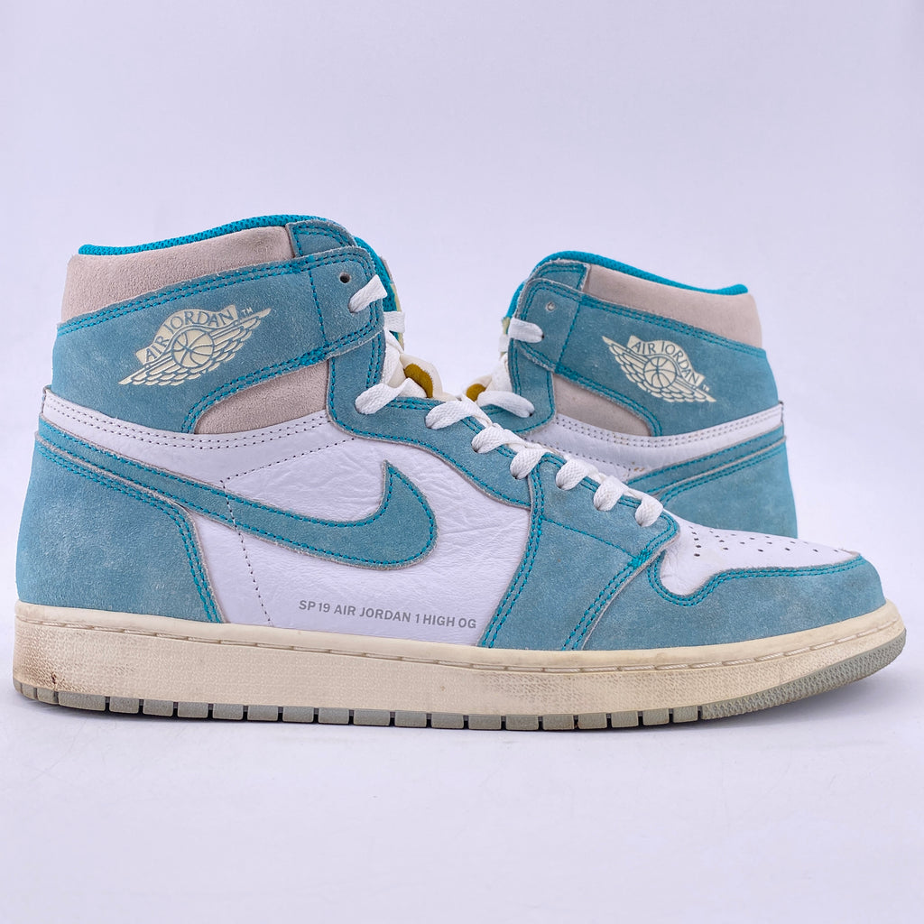 Air Jordan 1 Retro High "Turbo Green" 2019 Used Size 12