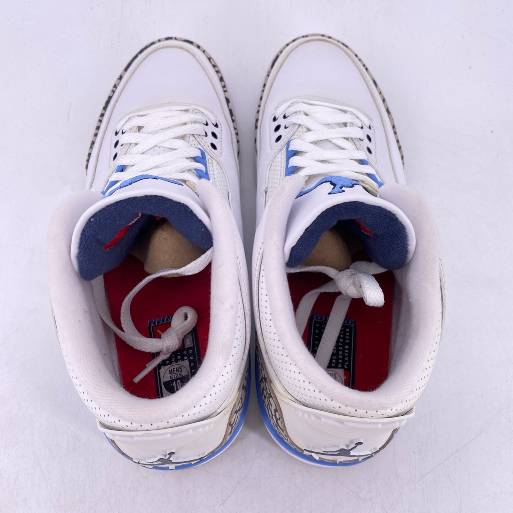 Air Jordan 3 Retro "Unc" 2020 Used Size 10