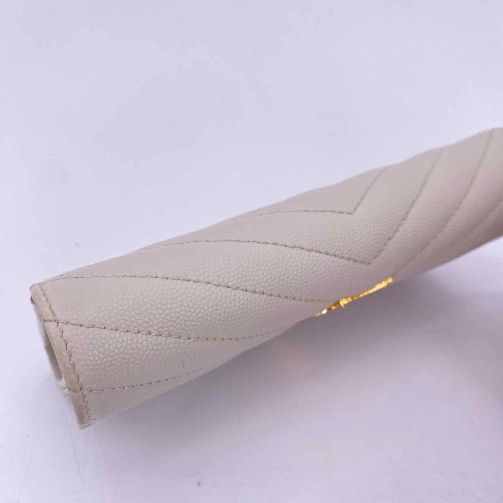 YSL Wallet Used Cream