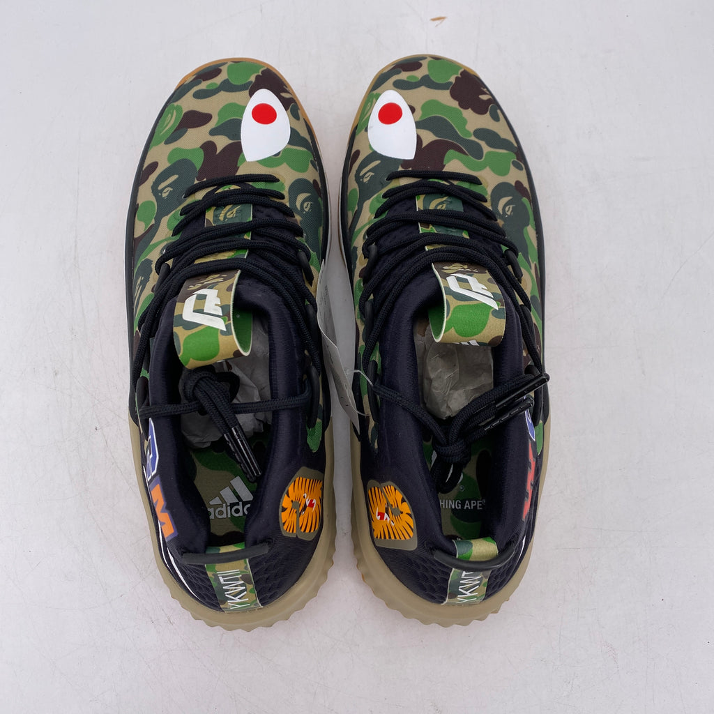Adidas Dame 4 "A Bathing Ape Camo" 2018 New Size 7.5