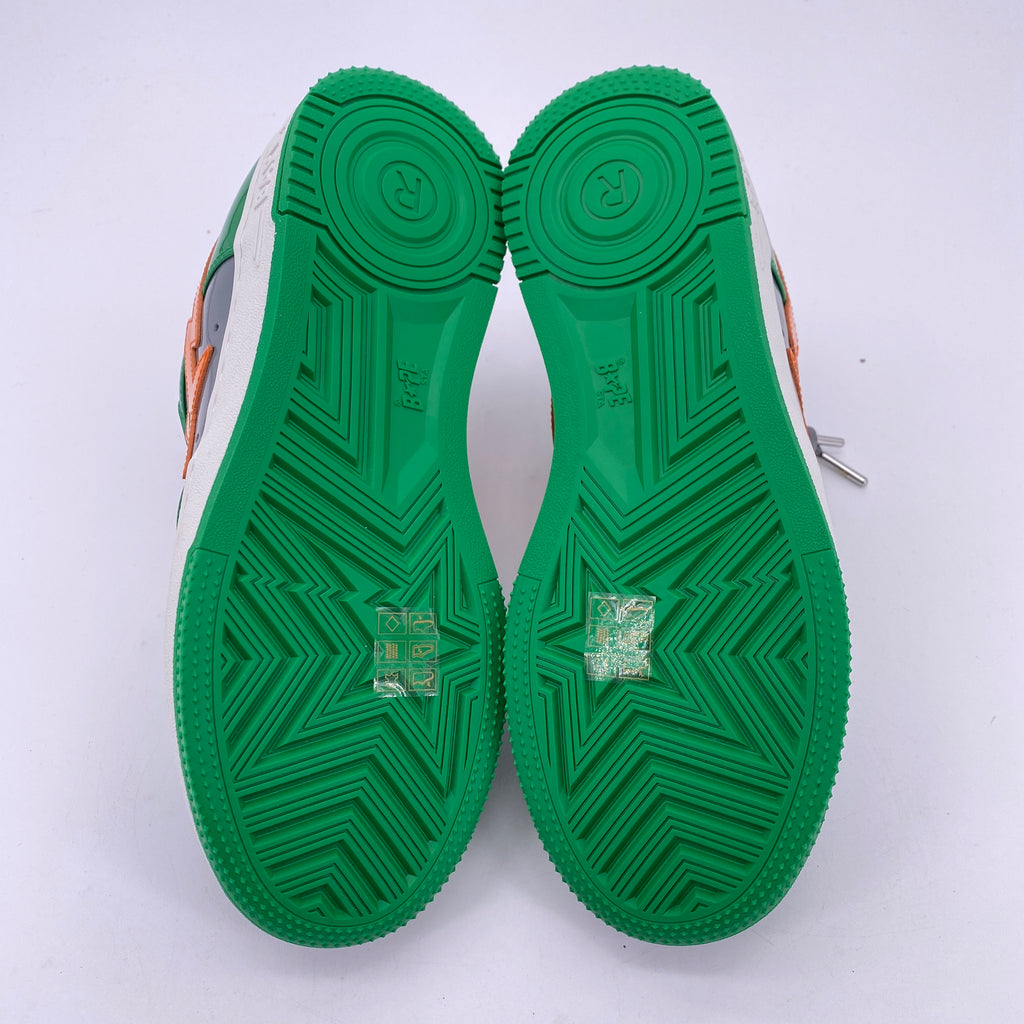 Bape Bapesta "Green Grey" 2025 New Size 7