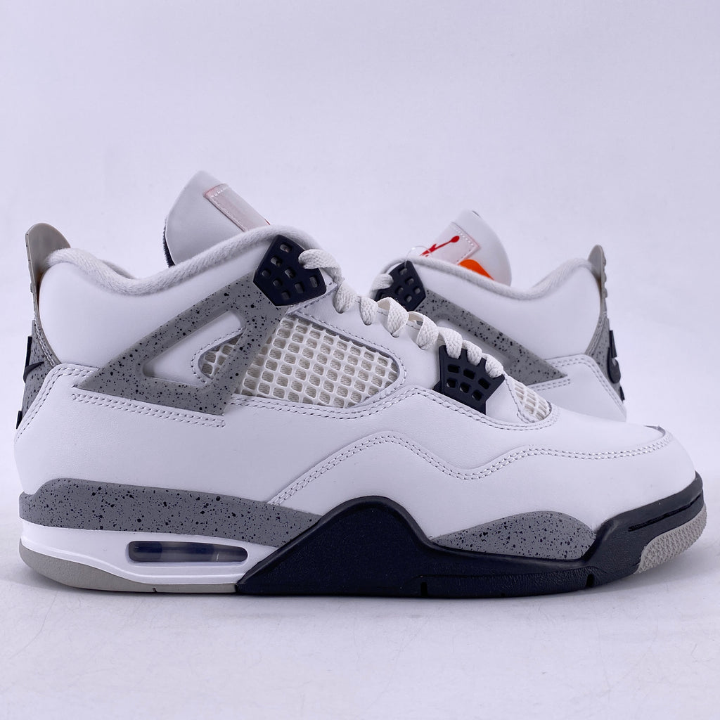 Air Jordan 4 Retro "White Cement" 2025 New Size 8.5