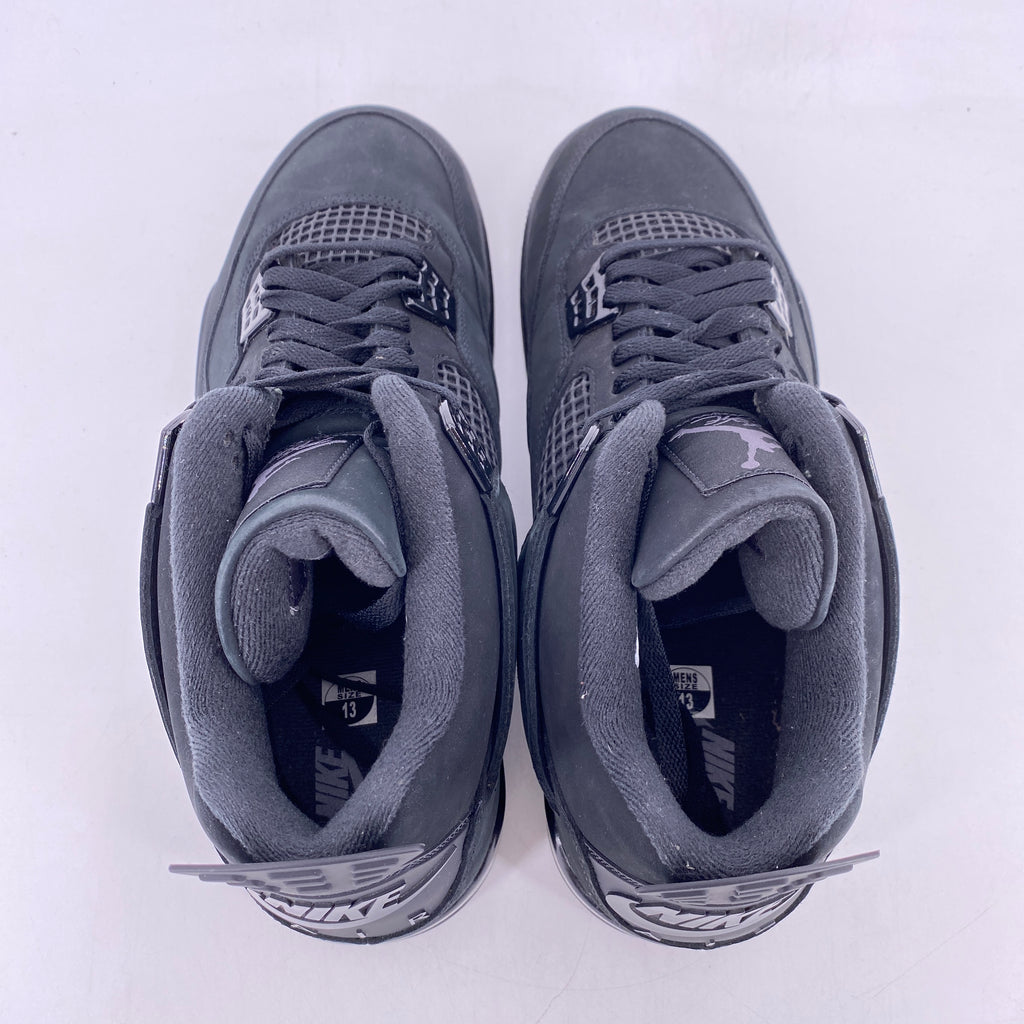 Air Jordan 4 Retro "Black Cat" 2025 Used Size 13