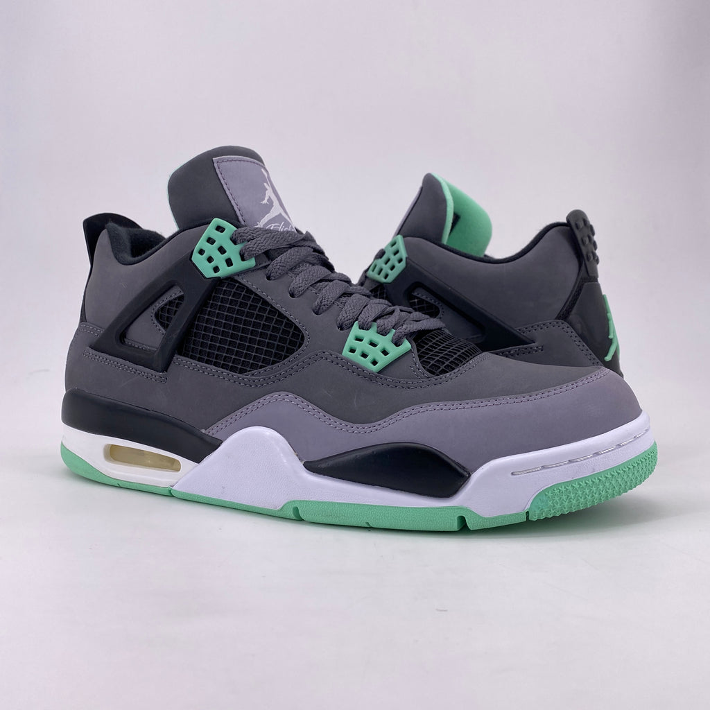 Air Jordan 4 Retro "Green Glow" 2013 Used Size 10