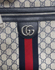 Gucci Messenger Bag "GG SUPREME OPHIDIA" Used Navy Size OS