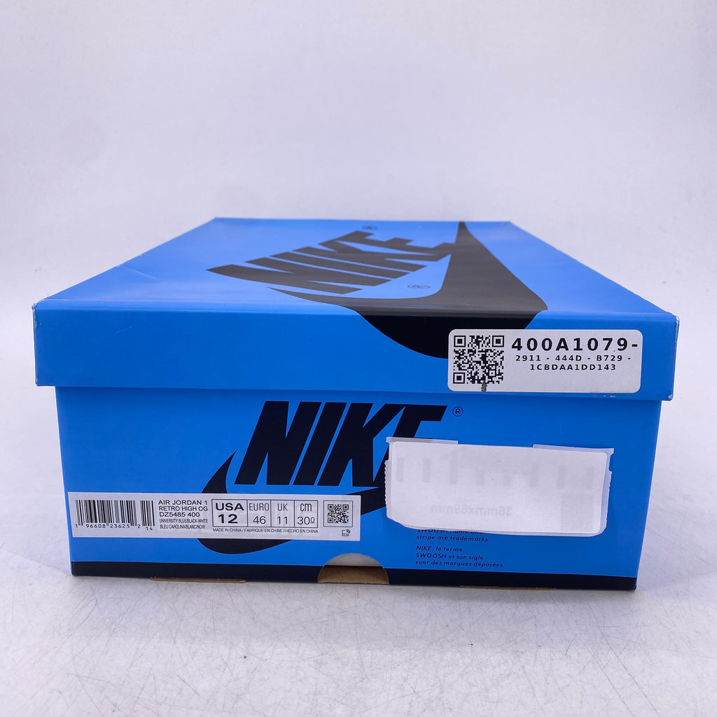 Air Jordan 1 Retro High OG "Unc Toe" 2023 New Size 12