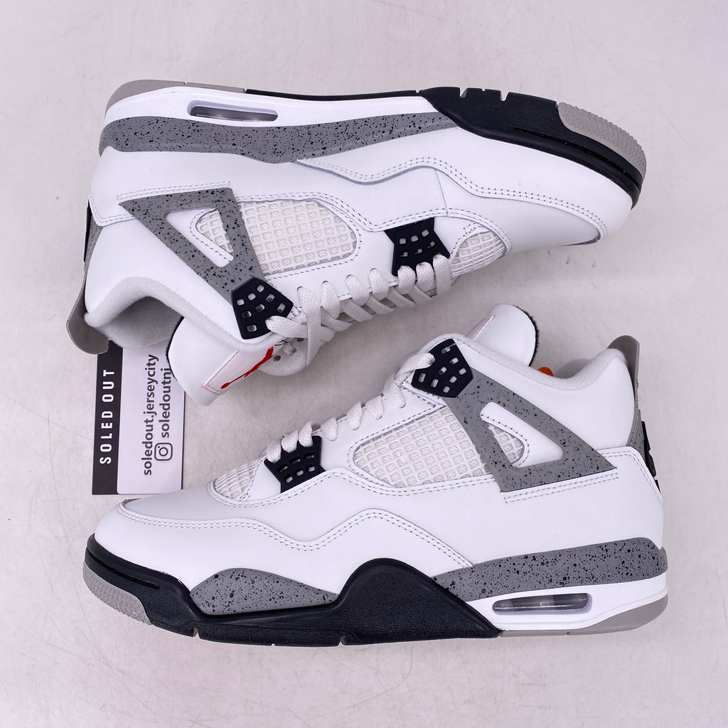 Air Jordan 4 Retro "White Cement" 2025 New Size 12