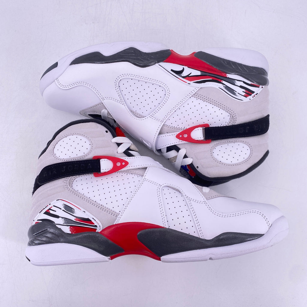 Air Jordan 8 Retro "White True Red" 2025 New Size 10