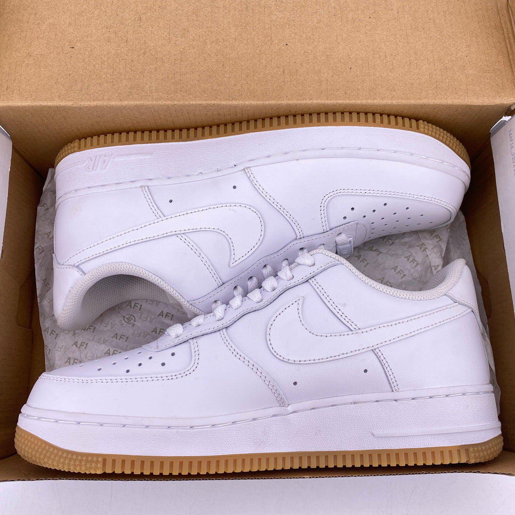 Nike Air Force 1 Low "White Gum" 2021 New Size 8