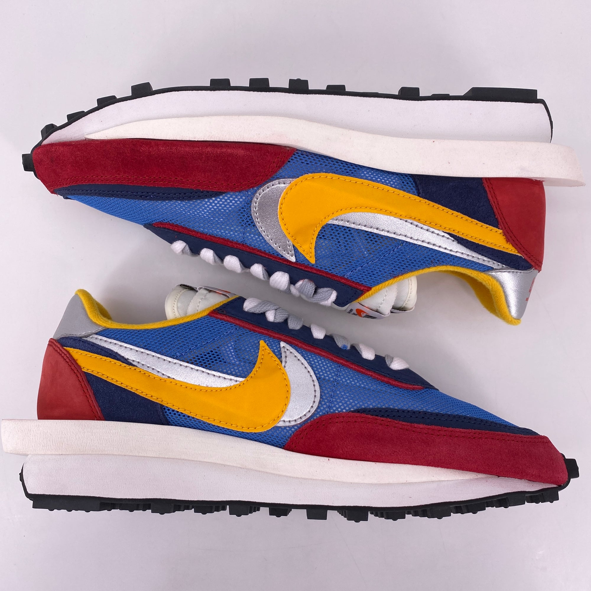 Nike LD WAFFLE / Sacai &quot;Blue Multi&quot; 2019 New Size 8