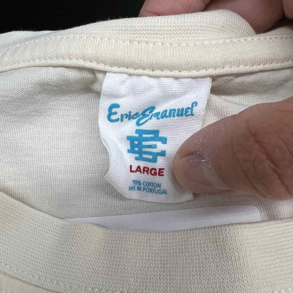 Eric Emanuel Tank Top "VICTOR VICTOR" White Used Size L