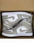 Air Jordan 1 Mid "Linen" 2021 New Size 10