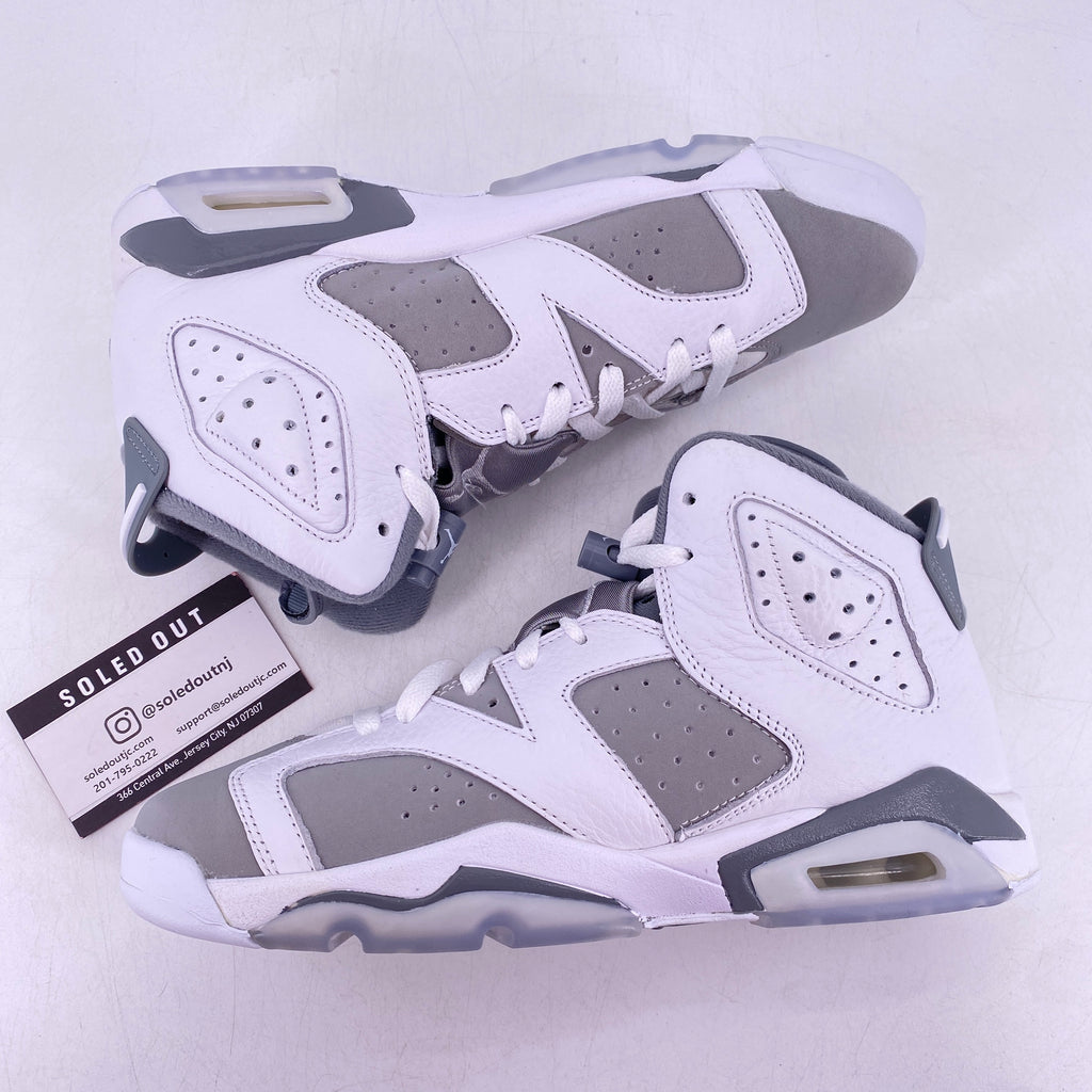 Air Jordan (GS) 6 Retro "Cool Grey" 2023 New Size 6.5Y