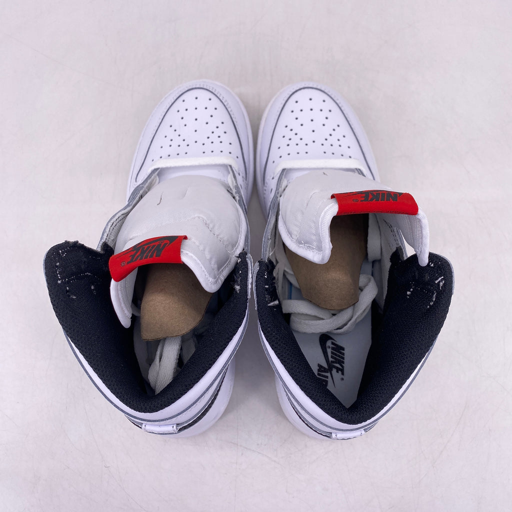 Air Jordan (GS) 1 Retro High OG "Ying Yang White" 2016 New Size 6Y