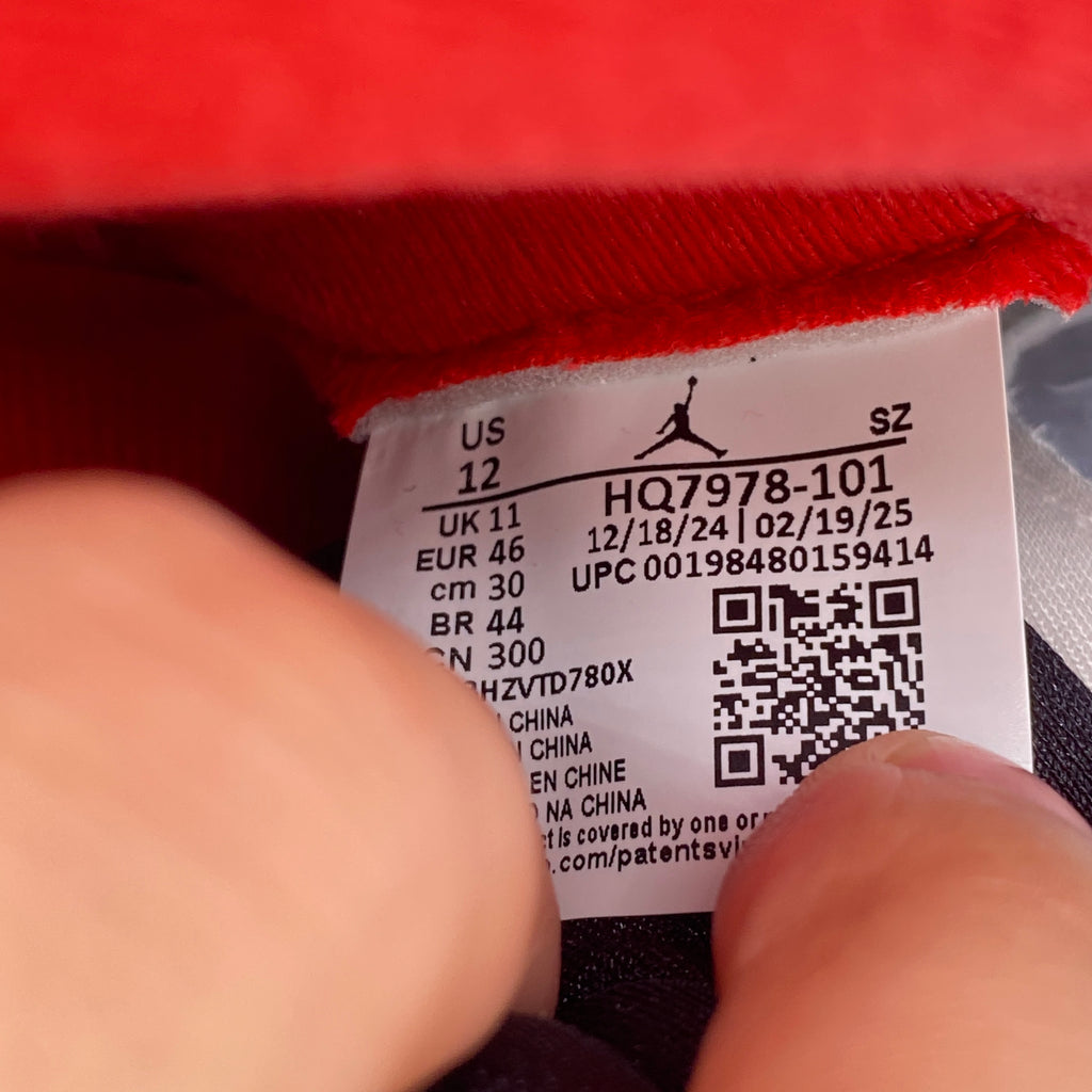 Air Jordan 5 Retro "Fire Red Black Tongue" 2025 New Size 12