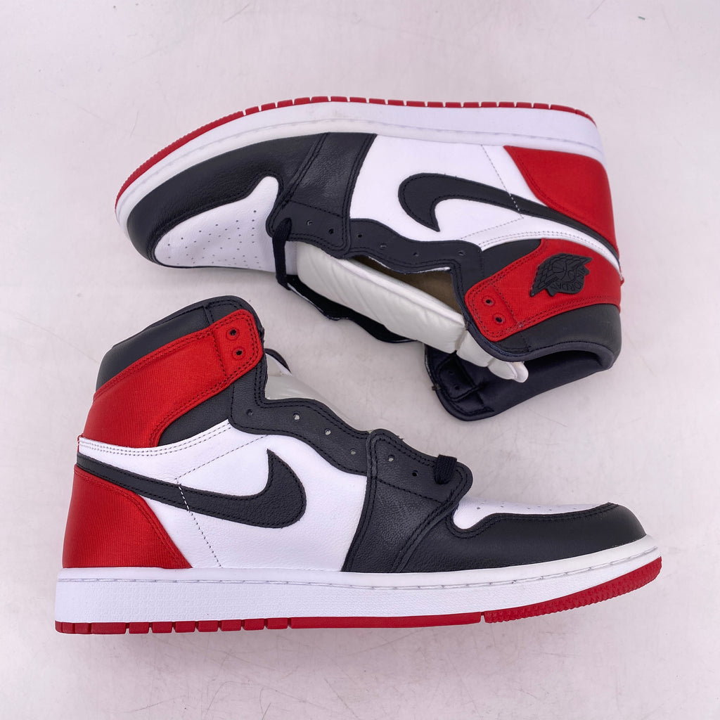 Air Jordan (W) 1 Retro High OG "Satin Black Toe" 2019 New Size 12W