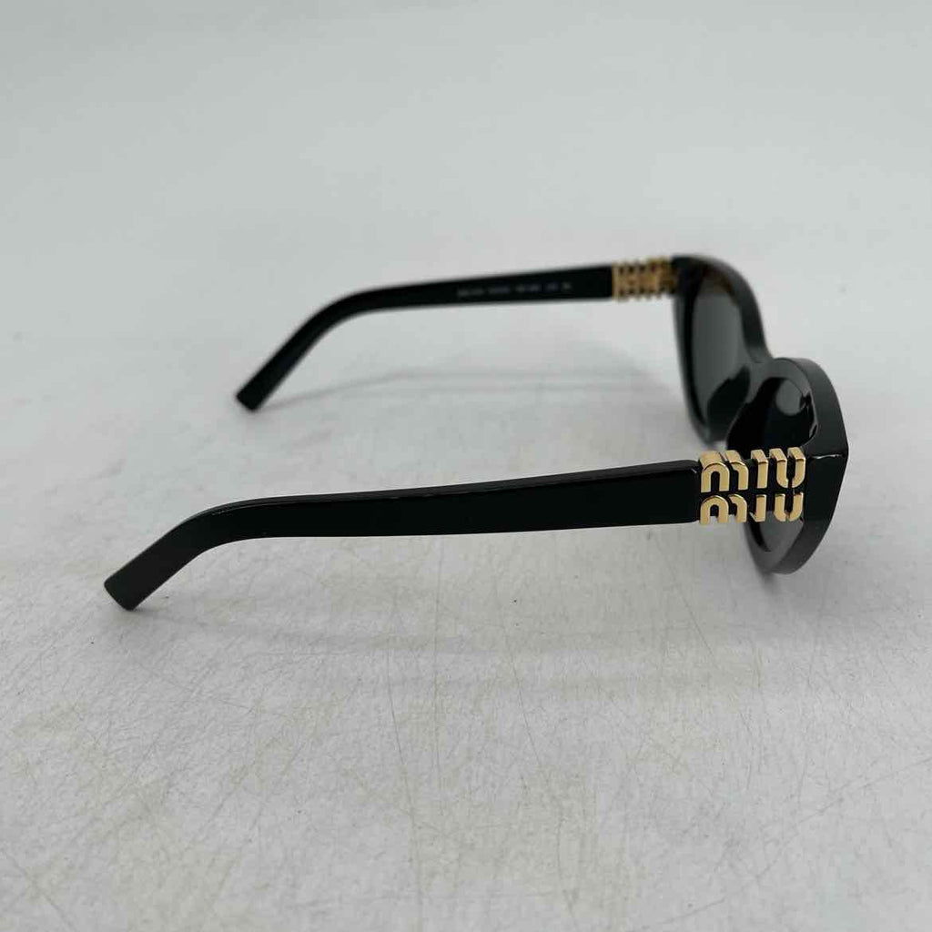 Miu Miu Sunglasses "GLIMPSE OVAL" Used Black Size OS
