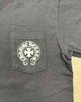 Chrome Hearts T-Shirt "TOKYO EYE CHART" Black Used Size M