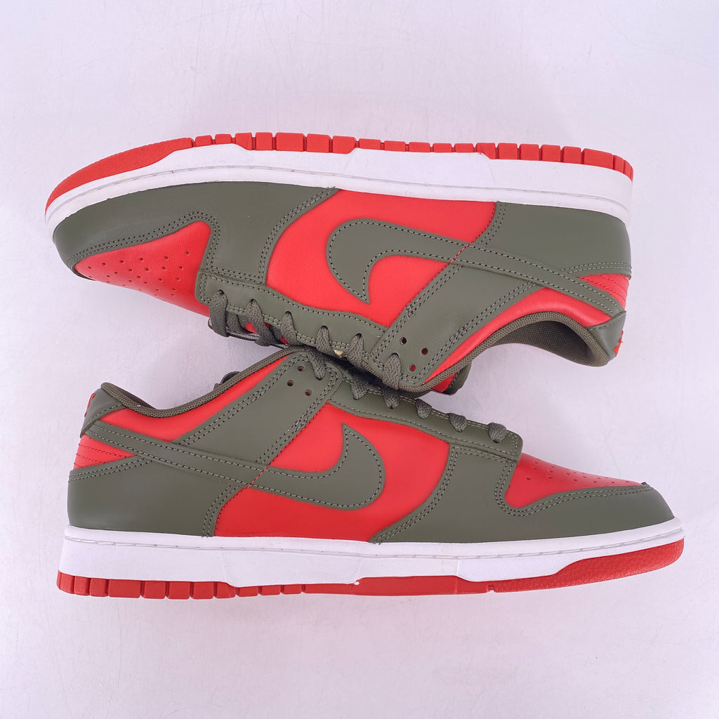 Nike Dunk Low "MYSTIC RED CARGO KHAKI" 2023 New Size 11