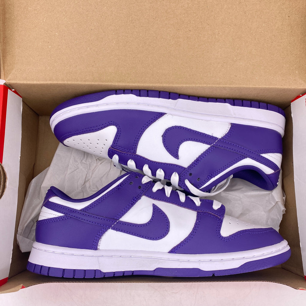 Nike Dunk Low Retro "Court Purple" 2022 New Size 8