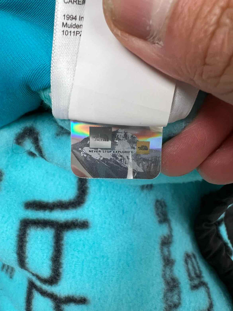 Supreme Fleece Jacket "AW21" Blue Used Size L